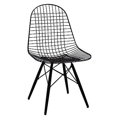 Vitra Eames DKW Wire Chair Black Vitra Eames DKW Wire Chair Black